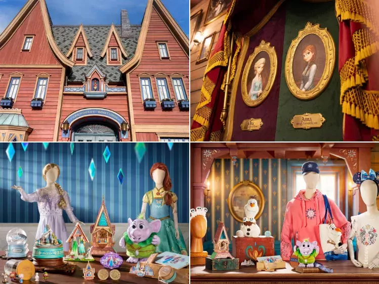 Disneyland Paris - World of Frozen restaurants en winkels