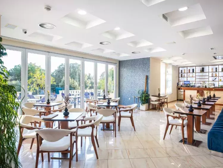 Restaurant van Hotel Bella Vista in Drvenik