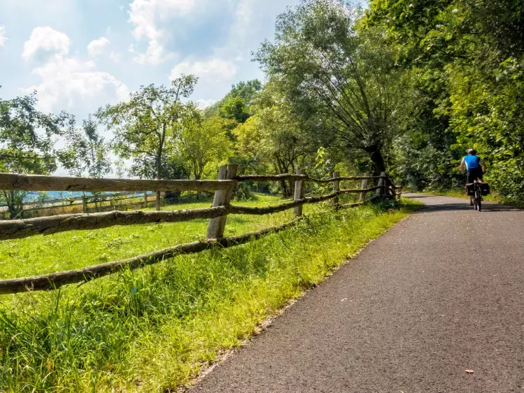 Fietser in Thüringen