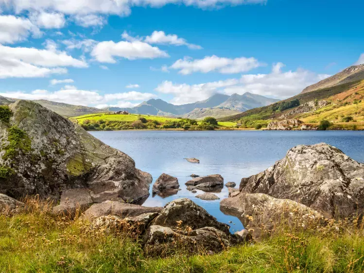 Berglandschap van Snowdonia Nationaal Park 