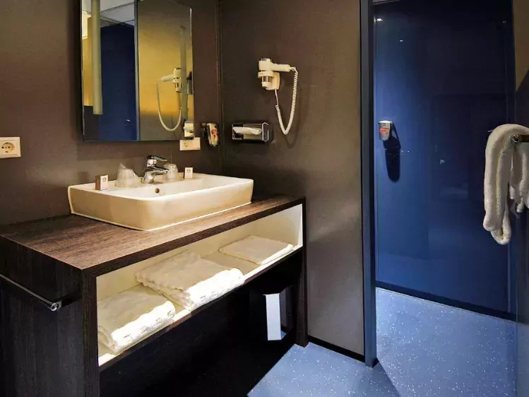 Voorbeeld badkamer van Best Western Hotel Gouda