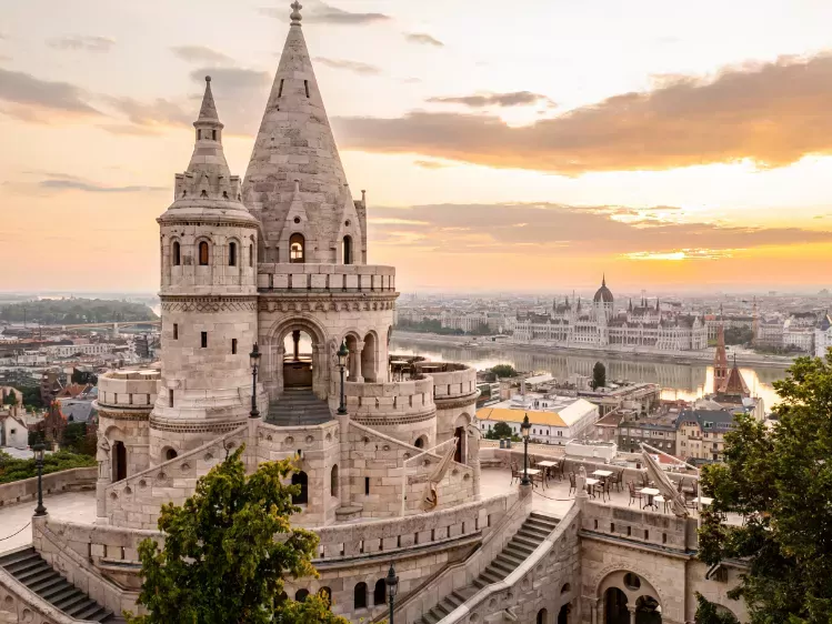 Hongarije Budapest Fisherman's Bastion