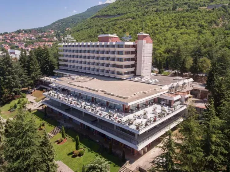 Hotel Metropol Ohrid boven aanzicht