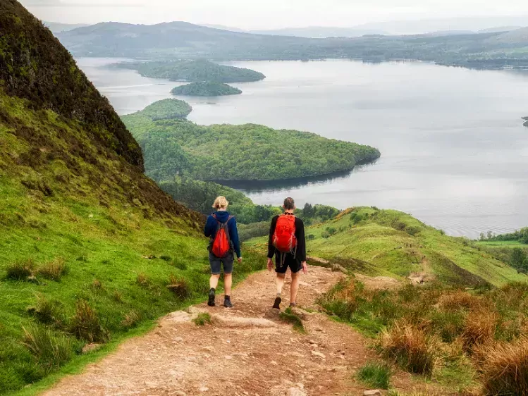 Schotland - Loch Lomond vanaf Conic Hill
