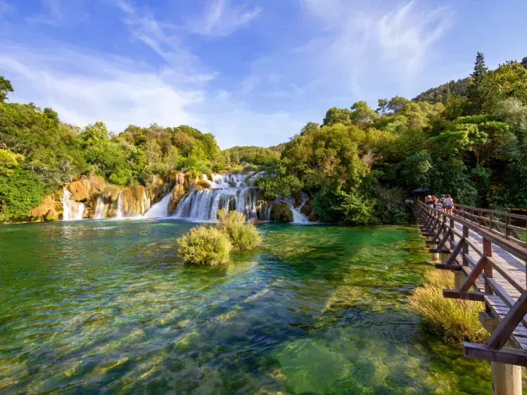 Krka Nationaal Park in Kroatië