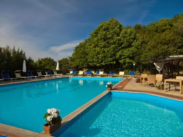 Zwembad van Hotel Pausania Inn in Tempio Pausania