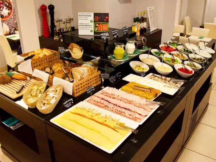 Best Westen Portos Hotel ontbijtbuffet