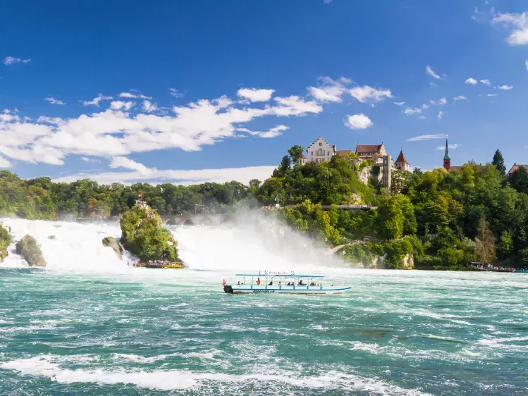 Boottocht waterval van Schaffhausen