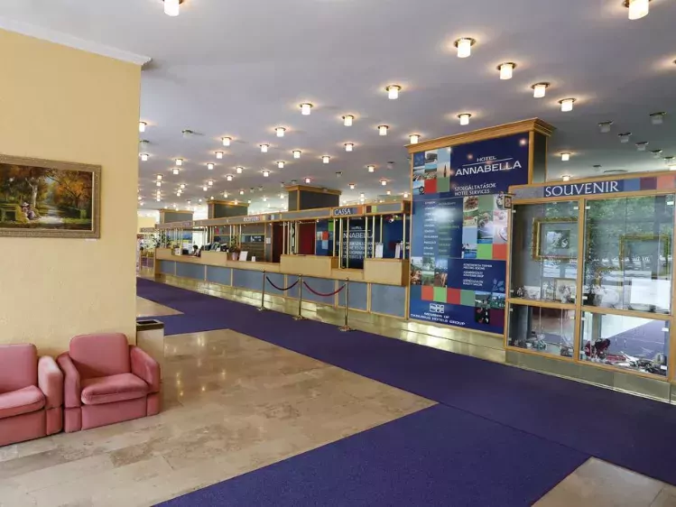 Hotel Annabella Balatonfured receptie