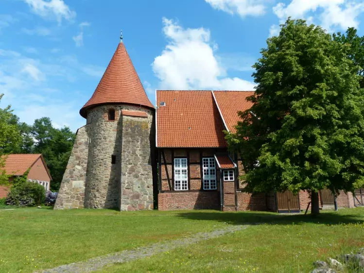 Toren in Nedersaksen in Lüneburger heide