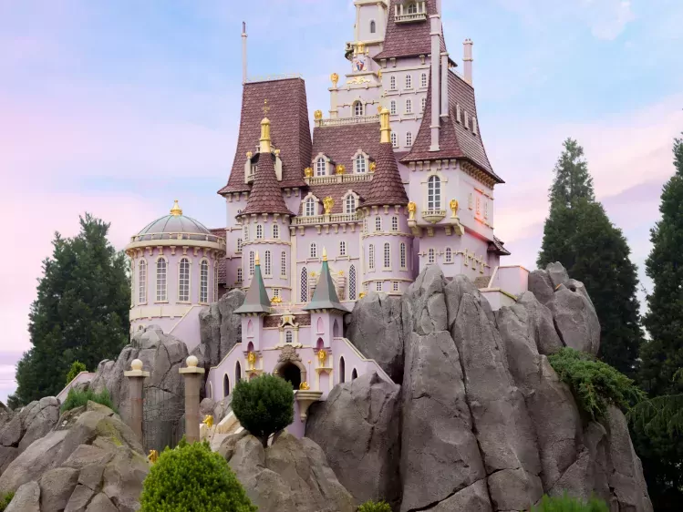 Disneyland Paris - Casey Jr. - le Petit Train du Cirque - kasteel