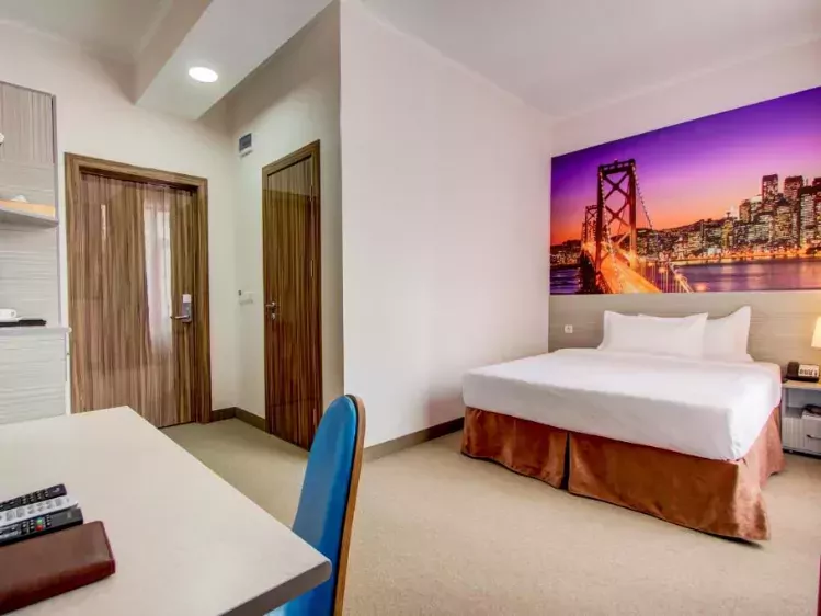 Voorbeeld kamer van Bridges Hotel in Bishkek