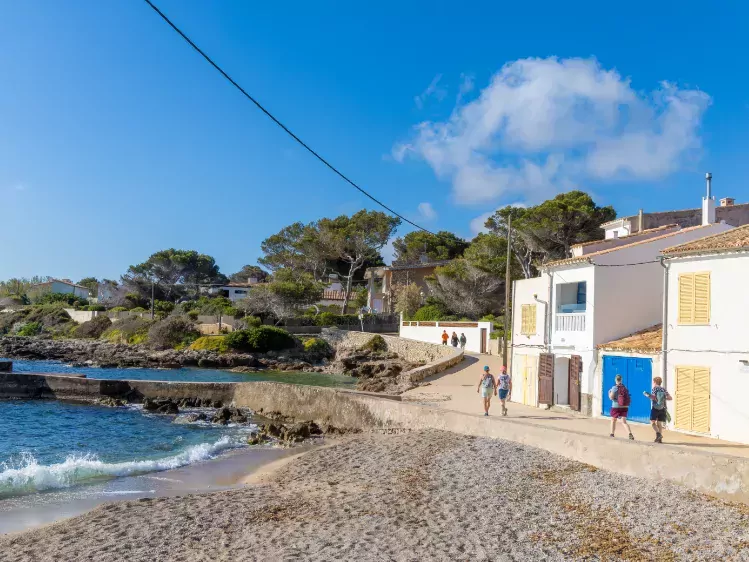 Wandel vierdaagse in Mallorca langs de zee