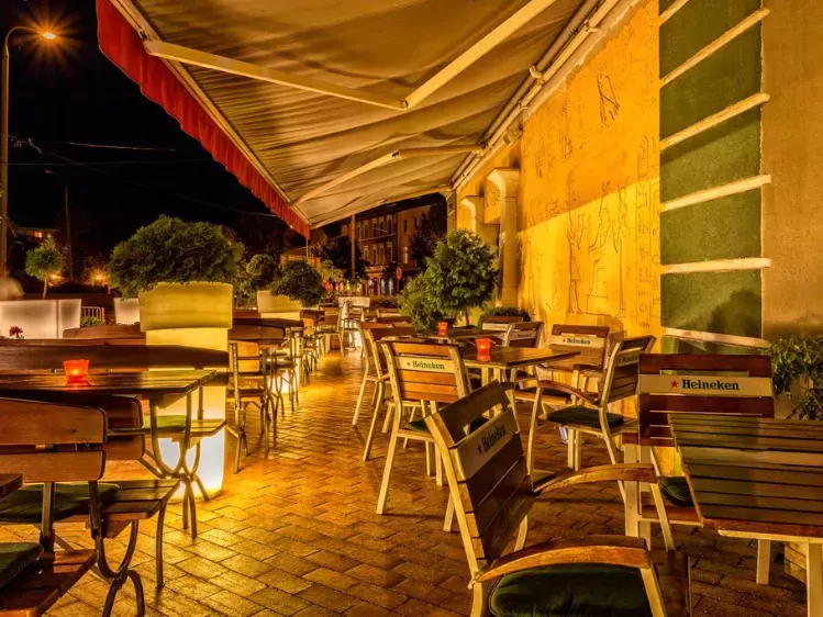 Hotel Kaliski Slubice terras