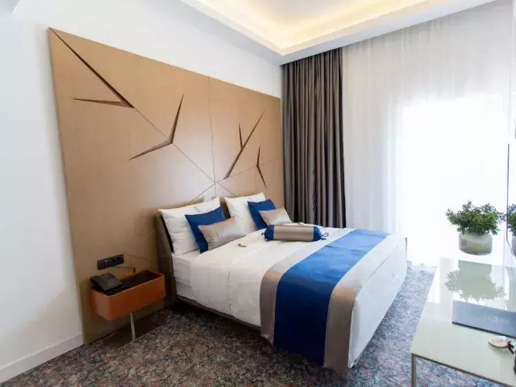 Voorbeeld hotelkamer van Hotel Austria & Bosna