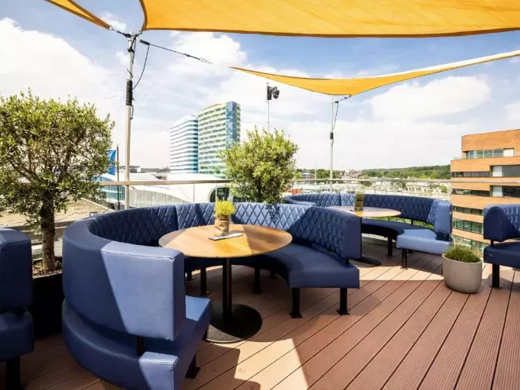 Best Western Hotel Haarhuis Arnhem terras