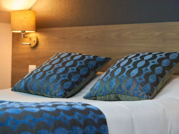 Voorbeeld hotelkamer van Hotel Limoges restaurant Apolonia