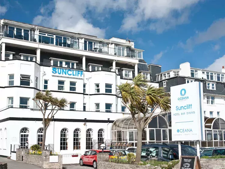 Vooraanzicht Hotel Suncliff