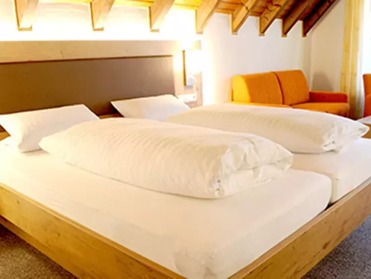 Voorbeeld kamer van Hotel Krone-Post in Simonswald