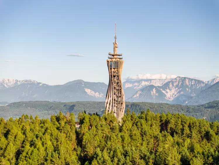 Pyramidenkogel bij de Wörthersee