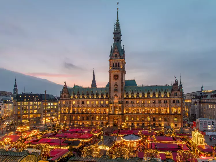 Kerstmarkt in Hamburg 4