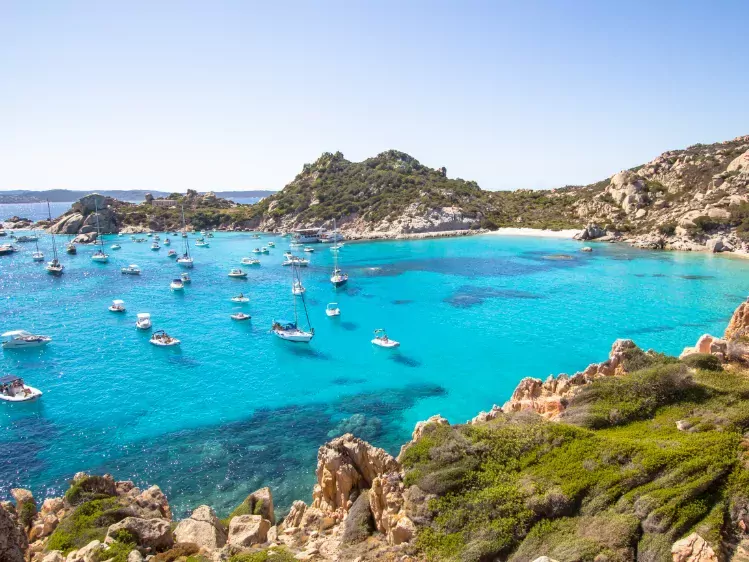 Maddalena archipel Cala Corsara