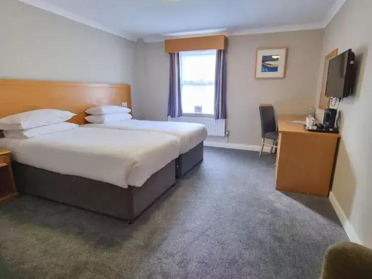 Voorbeeld hotelkamer van Burn Hall Hotel