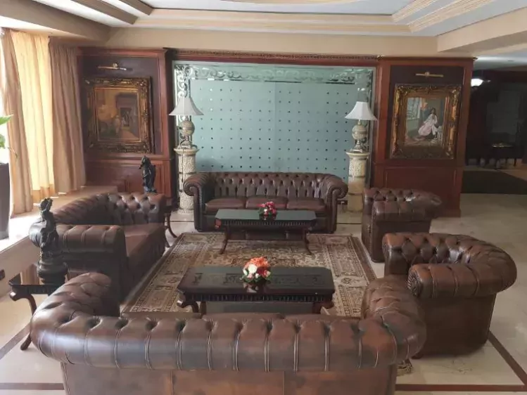 Lounge van Helnan Chellah Hotel in Marokko