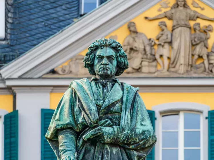 Beethoven Monument in Freiburg