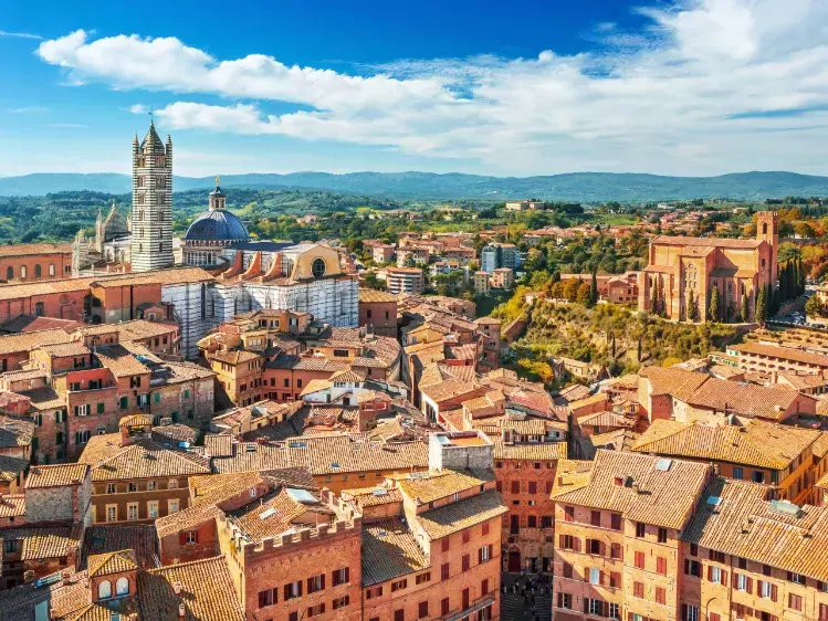 Siena in Toscane