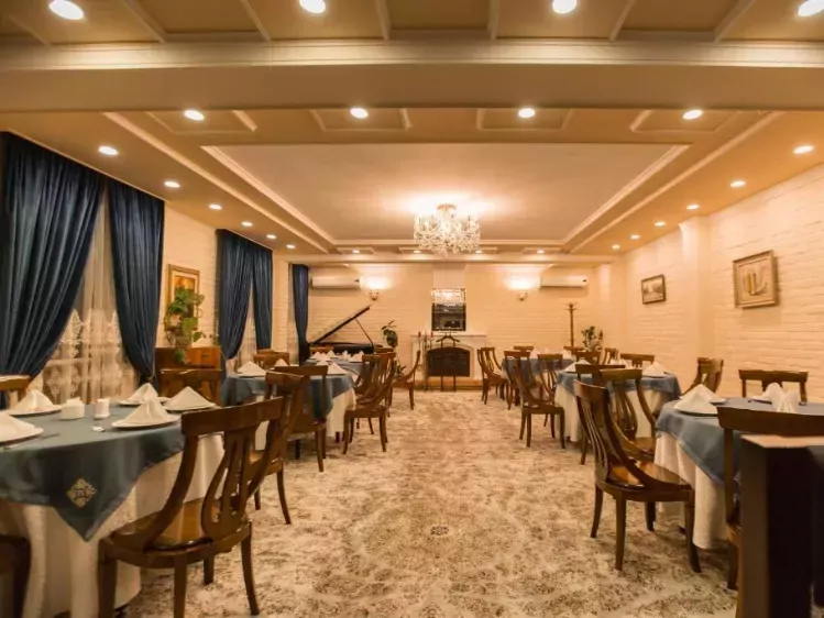 Restaurant van Hotel Bek in Tashkent