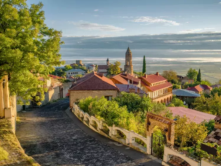 Sighnaghi in Georgië