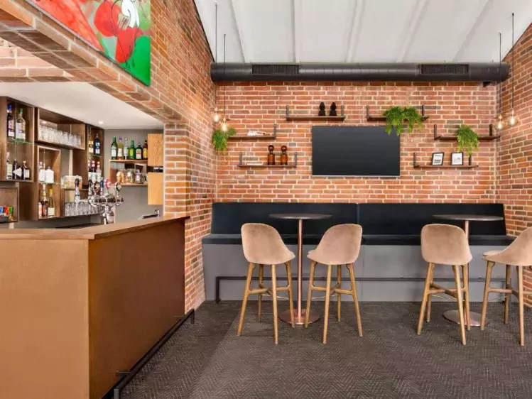 Bar van Hotel Comwell HC Andersen in Odense