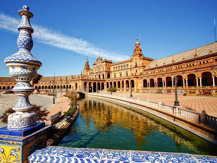 Plaza de Espana in Sevilla