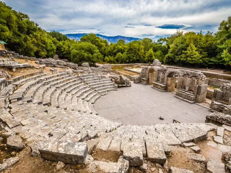 Amfitheater in Butrint