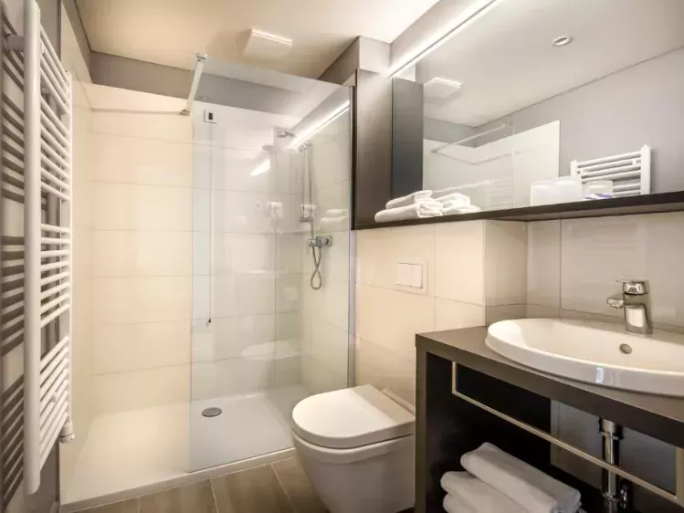 Voorbeeld badkamer hotel Istra