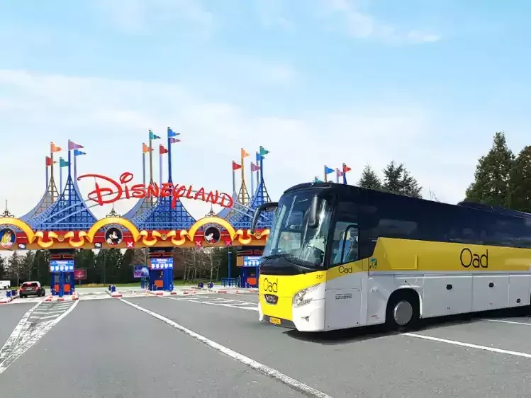 Disneyland Paris per Oad bus