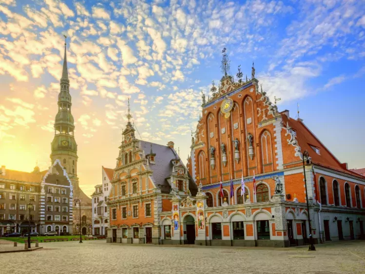 Saint Peter kerk in Riga