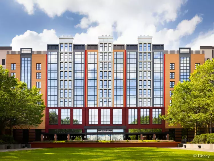 Hotel New York in Disneyland Paris - Vooraanzicht 4