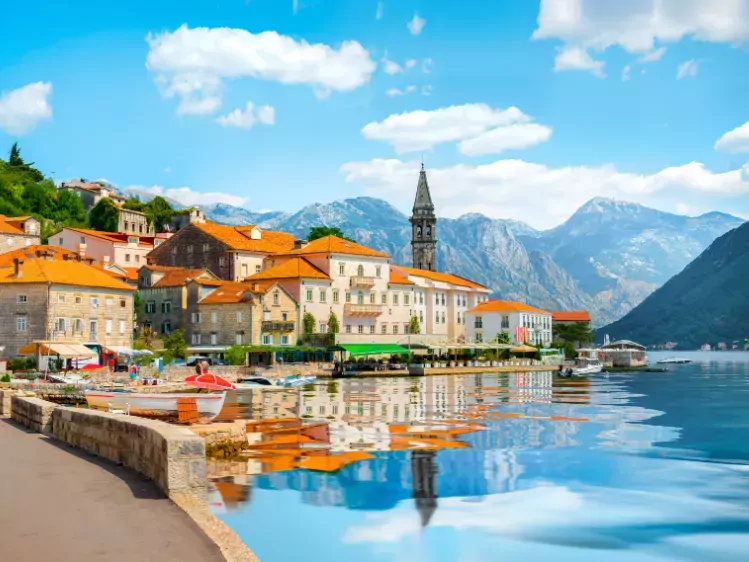 Baai van Kotor in Perast