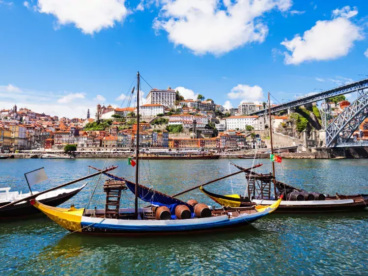 Rivier de Douro in Porto