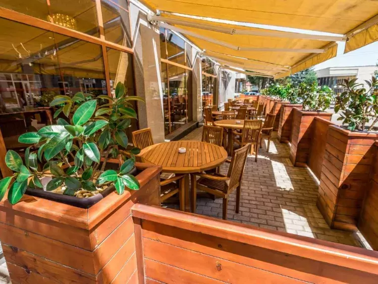 Hotel Lomsia Akhalisikhe terras