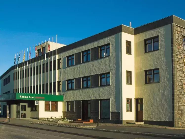 Vooraanzicht hotel Caladh Inn