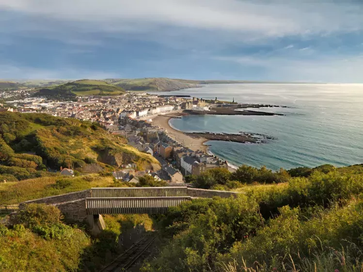 Aberystwyth in Noord-Wales