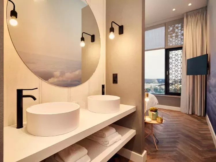 Voorbeeld badkamer van Van der Valk Nijmegen-Lent