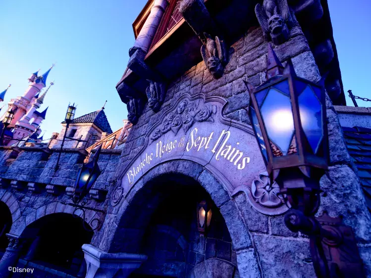 Disneyland Paris - Blanche neige et les sept nains - ingang