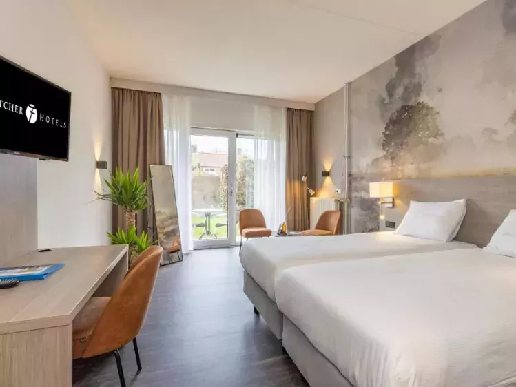 Voorbeeldkamer Fletcher Hotel Hellendoorn