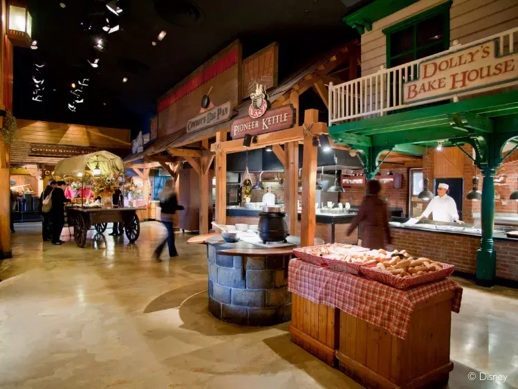 Hotel Cheyenne in Disneyland Paris - Buffet