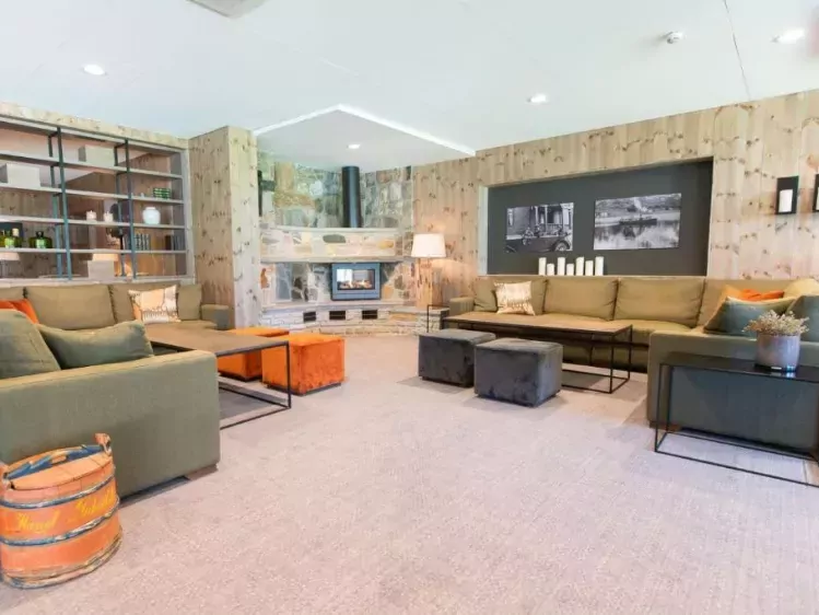 Lounge van Thon Hotel Jølster in Skei