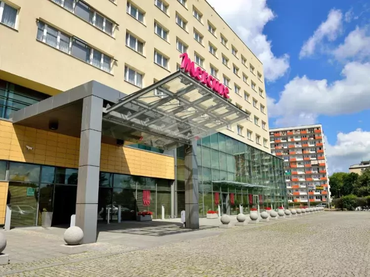 Hotel Mercure centrum Torun vooraanzicht 